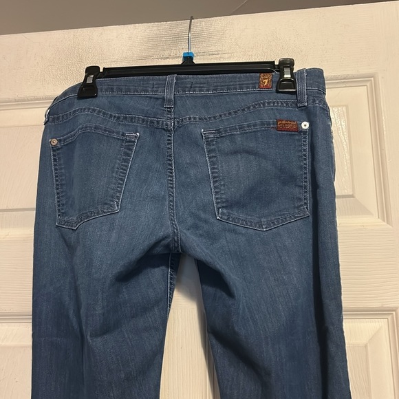 7 For All Mankind Jeans Size 29 Blue - Picture 6 of 7